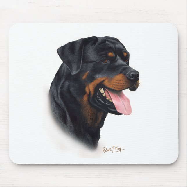 Rottweiler Mouse Pad (Front)