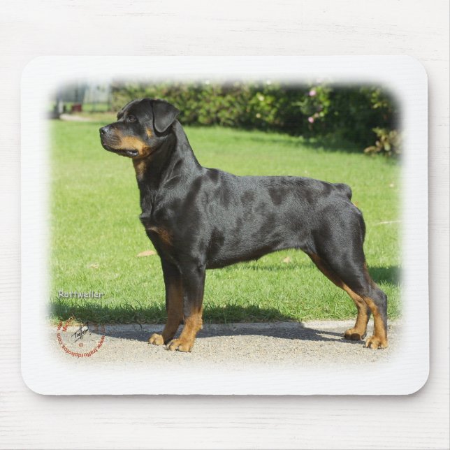 Rottweiler Mouse Pad (Front)