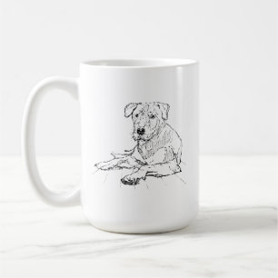 Rottweiler Mug – Minimalist Coffee Mug