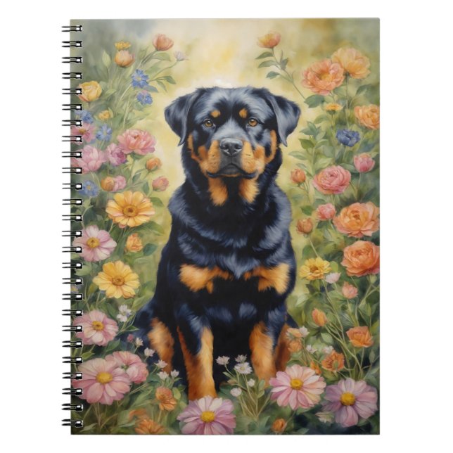Rottweiler Notebook (Front)