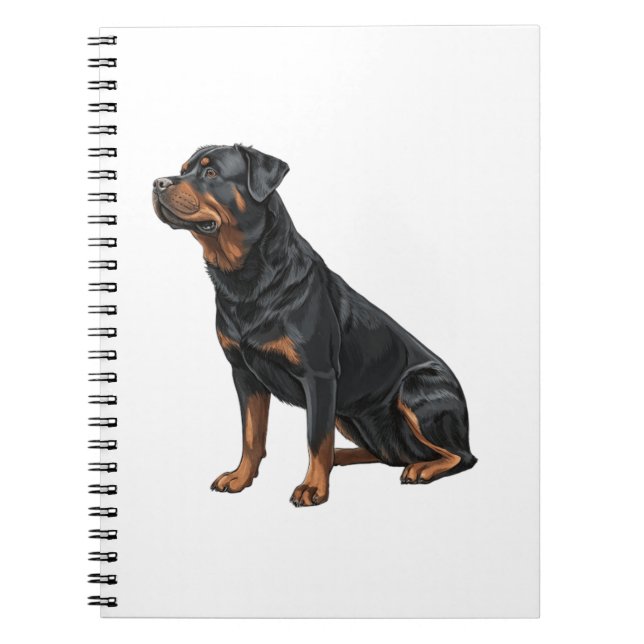 Rottweiler Notebook (Front)