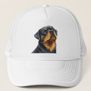 Rottweiler or Rotti Dog Trucker Hat