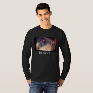 Rottweiler Portrait 1-slot template Be Kind T-Shirt