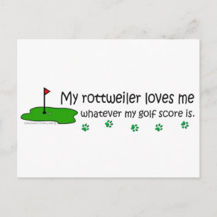Rottweiler Postcard