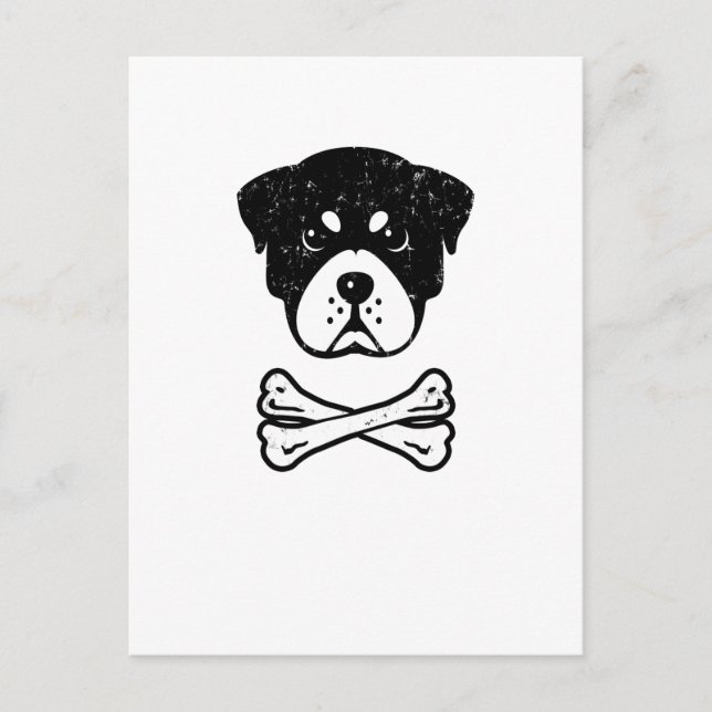 Rottweiler Postcard (Front)