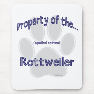 Rottweiler Property Mouse Pad