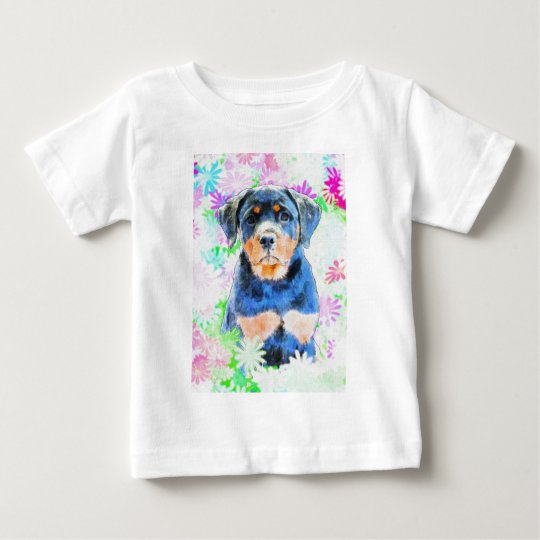 Rottweiler Puppy Baby T-Shirt