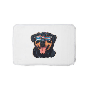 Rottweiler Puppy Bath Mat