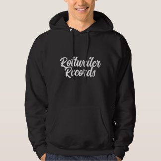 Rottweiler Records BLK Sweat à capuche pour hommes