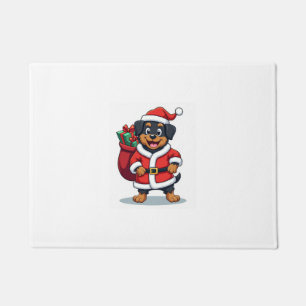Rottweiler Santa�s Helper Doormat