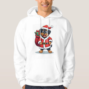 Rottweiler Santa�s Helper Hoodie