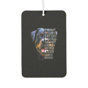 Rottweiler Soul I Love Rotties Dog Lover Air Freshener