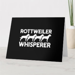 Rottweiler T-Shirt Card
