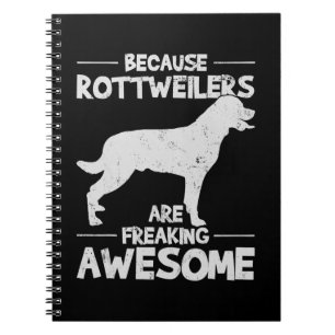 Rottweiler T-Shirt Copy Notebook