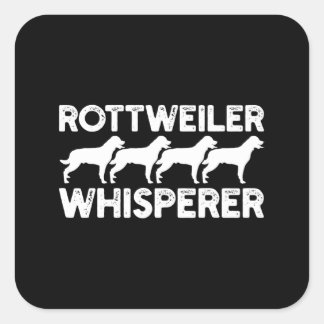 Rottweiler T-Shirt Square Sticker
