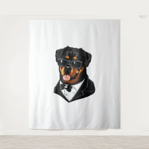 Rottweiler The Bodyguard Tapestry