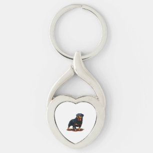 Rottweiler The Gent Keychain