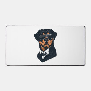 Rottweiler The Gentlemen Desk Mat