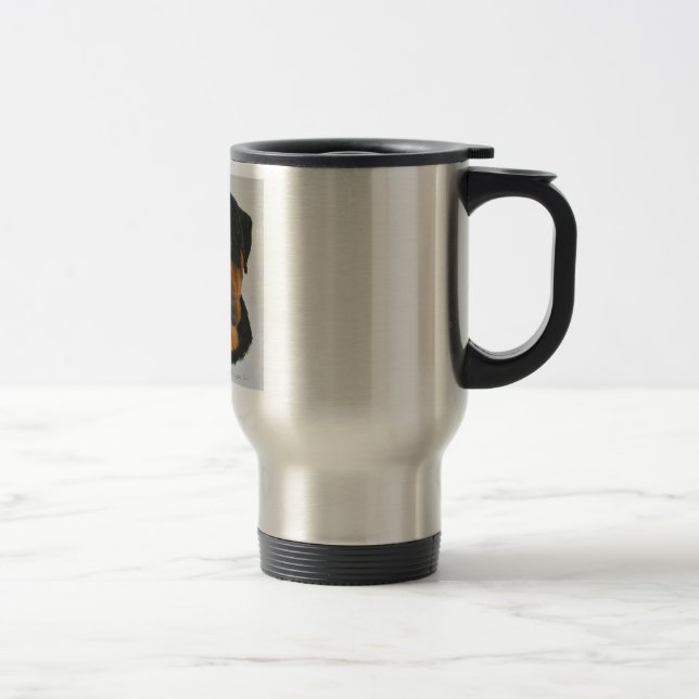 Rottweiler Travel Mug (Right)