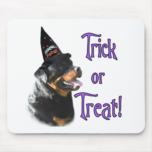 Rottweiler Trick Mouse Pad (Front)