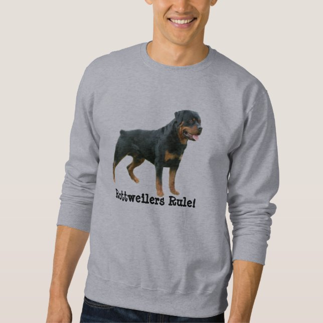 Rottweiler Unisex Sweatshirt (Front)