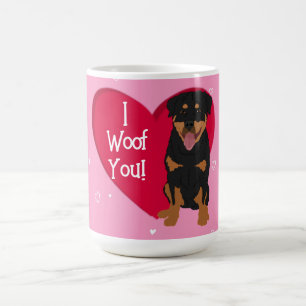Rottweiler Valentines Day Coffee Mug