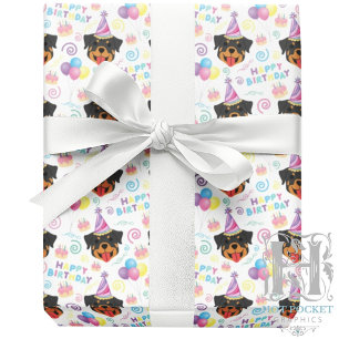 Rottweiler Wrapping Paper