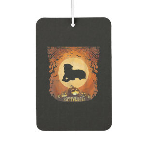Rottweilers Full Moon Animal Silhouette Halloween Air Freshener