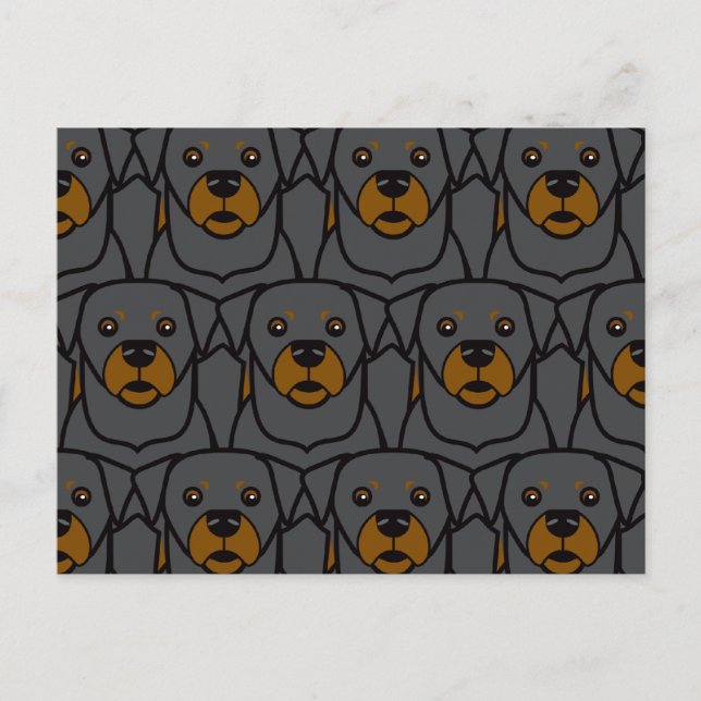 Rottweilers Postcard (Front)