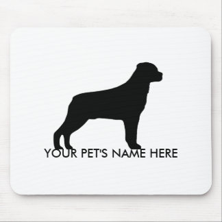 Rotweiler 2 mouse pad