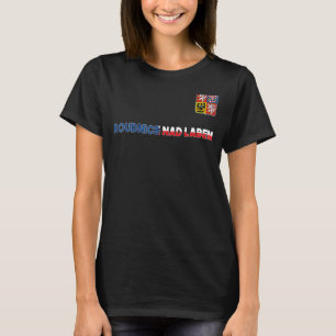 Roudnice Nad Labem Czech Republic Heart Flag Coat T-Shirt