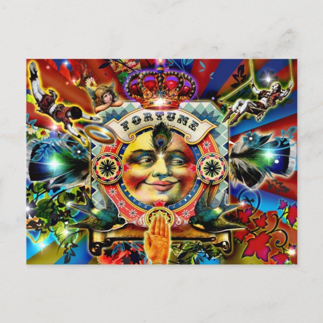 Roue de la carte postale Fortune (Devant)