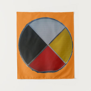 Roue de médecine Petite tapisserie