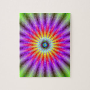 Roue de puzzle de couleur
