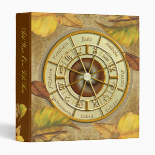 Roue de Wiccan de l'année 1" classeur d'Avery