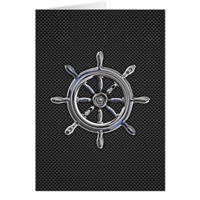 Roue nautique sur Décor en fibre de carbone (Devant)