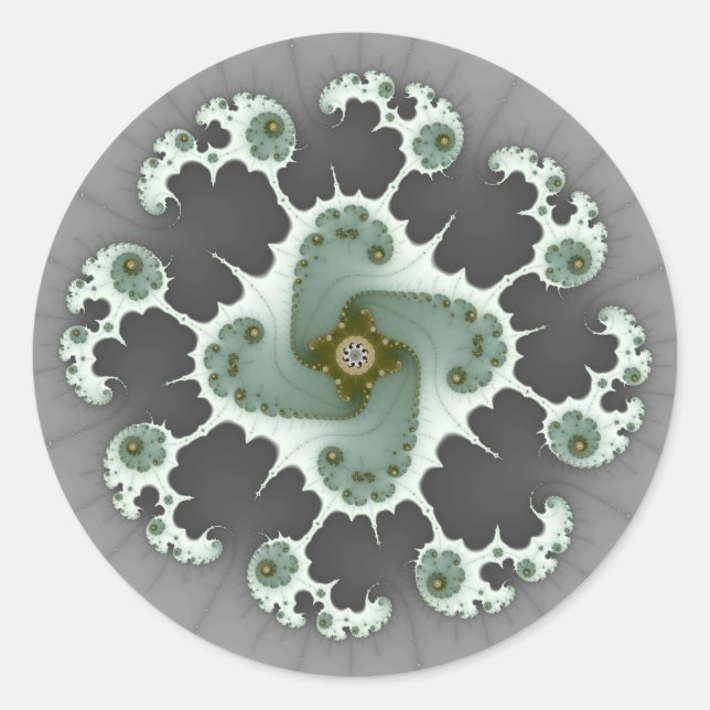 Roue - Sticker fractal (Devant)