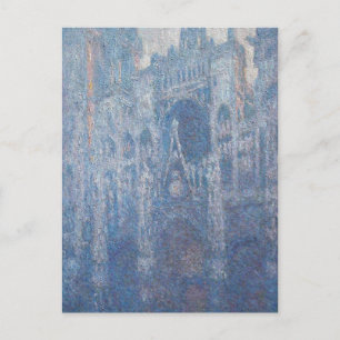 Rouen Cathedral, Clear Day by Claude Monet Postcard