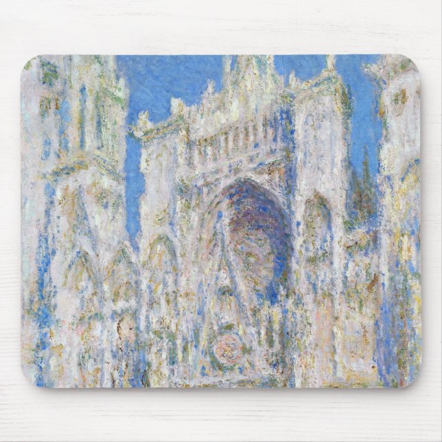 Rouen Cathedral (Sunlight), Monet Mouse Pad (Front)