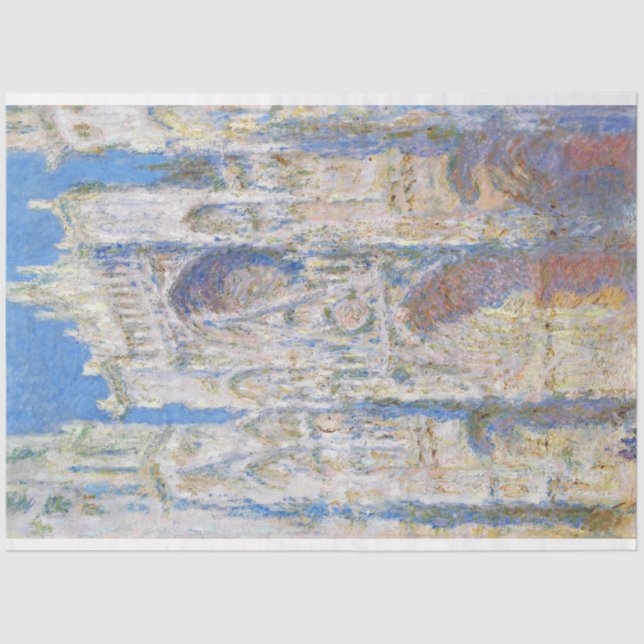 Rouen Cathedral (Sunlight), Monet Tissue Paper (Front)