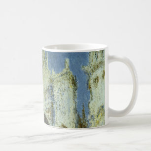 Rouen Cathedral West Facade Sunlight, Claude Monet Coffee Mug