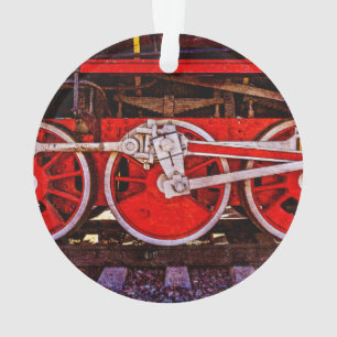 Roues de train à vapeur vintage