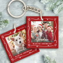 Rouge 2 Photo Noël Amour Vous Grand-mère Doodles A