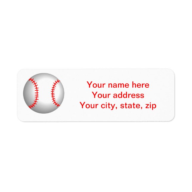 Rouge baseball blanc (Devant)