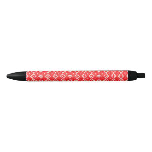Rouge Biélorussie Б л а р у с Stylo Motif de l'Ornement