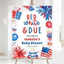 Rouge Blanc et Futur Bébé: Bienvenue à la Baby Sho