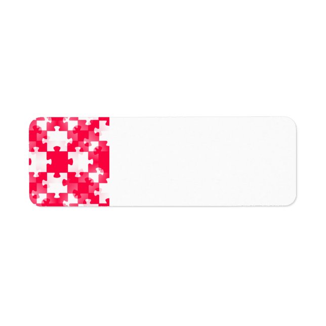 ROUGE blanc puzzle arrière - plans fonds d'écran (Devant)