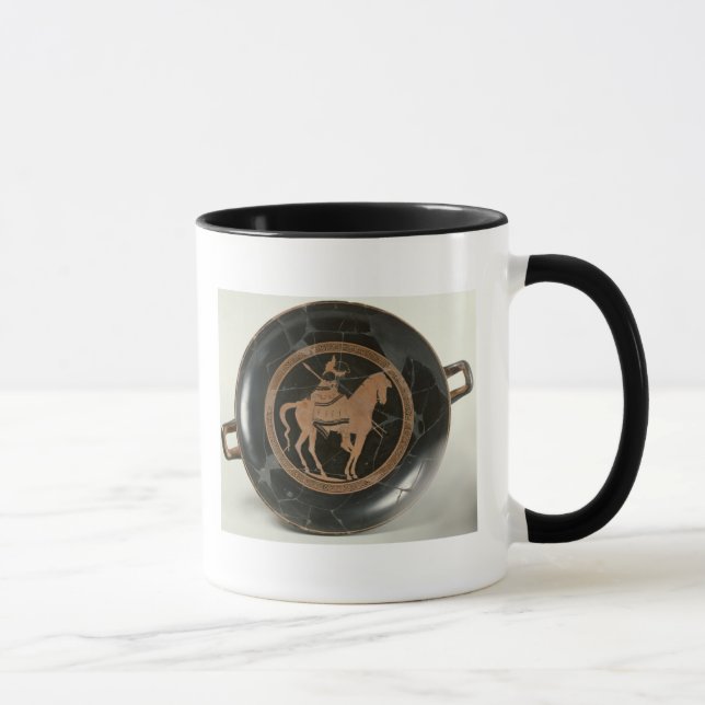 Rouge-chiffre representation de grenier de tasse (Droite)