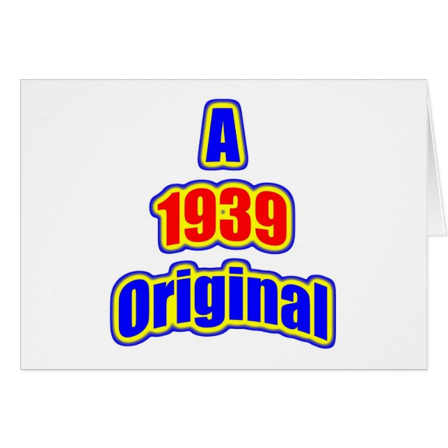 Rouge de Bl de 1939 originaux (Devant horizontal)