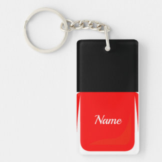 Rouge de porte - clé de vernis à ongles